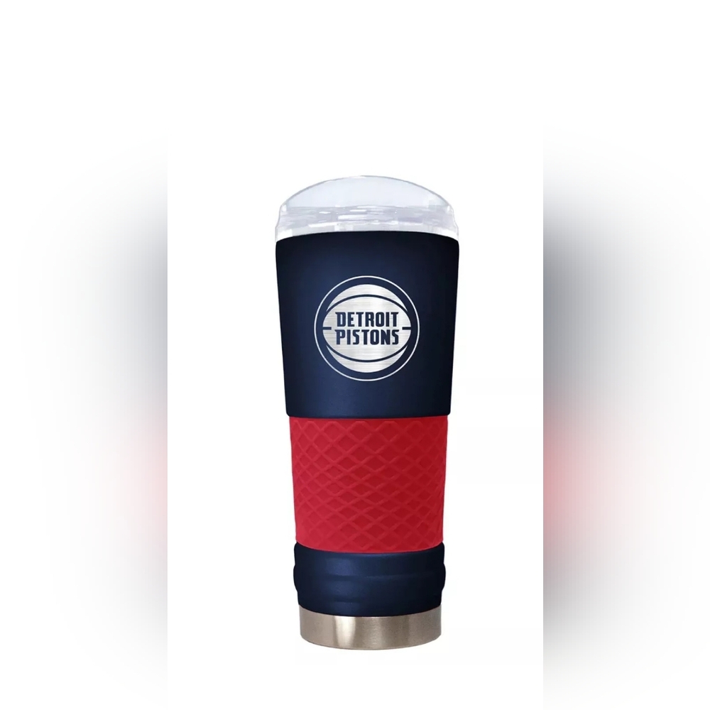 Detroit Pistons Stainless Steel 24 oz Tumbler